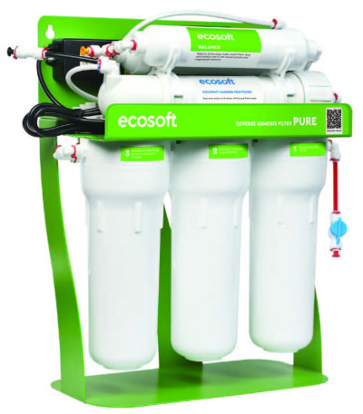 Ecosoft Pure Balance Reverse Osmosis Filter with Pump - water treatment solutions  installed by EPC Plumbing & Heating, Meath, Monaghan & North Dublin, Ireland